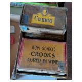VINTAGE CIGAR BOXES