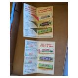 WRIGLEYS GUM 1935 &1939 SAMPLE PACKS