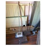 3 ANTIQUE PUSH VAC/SWEEPERS