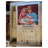 1960s & 1970s ADVERTISING CALENDARS