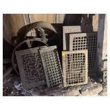 6 VINTAGE FLOOR VENTS