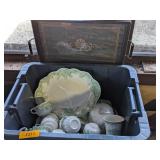 IMPERIAL POTTERY CHINA SET
