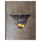 ANTIQUE DEER STONEWARE SHELF