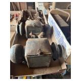 2 ANTIQUE BUGGY LAMPS