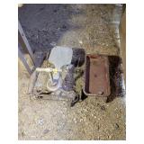 ANTIQUE KIDS WAGON AND RIDING CART