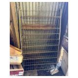 9 SHELF METAL RACK