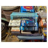 DOUBLE SIDED TAPE, VINTAGE FOLDING VISORS AND MORE