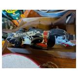 2 PULL-ALONG WOODEN DOG TOYS