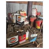 ASST SQUARE AUTOMOTIVE FLUID TINS, CLARK, COOLANT,