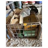 METAL CRATE OF ELECTRIC FENCE INSULATOR PARTS