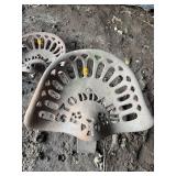 ANTIQUE STODDARD CAST IRON TRACTOR SEAT