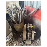 VINTAGE PEDESTAL STAND MOTOR AND SPINDLES