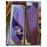 VINTAGE UNUSED TIES