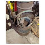METAL BUCKETS, DRUMS AND MORE
