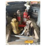 4 SMALL BOTTLE JACKS