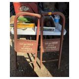 WIPER BLADE DISPLAY STAND & METAL SHELF