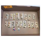 VINTAGE KELLOGS PEP CEREAL COMIC PINS AND MORE