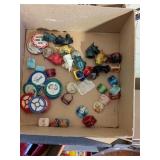 VINTAGE KIDS RINGS, PINS, COLLECTIBLES & MORE