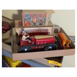 2 MARX WIND-UP TIN CLIMBING TRACTORS