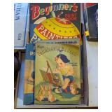 VINTAGE KIDS PAINTING BOOKS