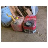 2 SMALL GAS CANS