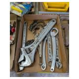 LARGE CRESCENT WRENCH, CHAIN WRENCHES & MORE