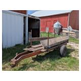 WOOD HAULING TRAILER