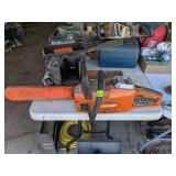 ECHO 58V 16' CHAINSAW W/ BATTERY AND CHARGER