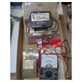 2 MULIMETERS & SCHUMACHER BATTERY CHARGER