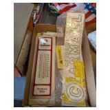 PEARSON SILO THERMOMETOR AND FARMALL STICKERS