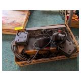 VINTAGE ATARI WITH 2 JOYSTICKS AND 2 PADDLES