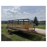 PLYMOUTH MFG PIG HAULING TRAILER