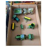 JOHN DEERE SMALL TRACTOR TOYS