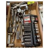 ASSORTED SOCKETS, RATCHETS