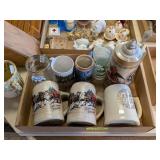 STEIN, MUGS, AND MORE GLASS