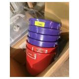 6 - NEW 10 QUART UTILITY PAILS