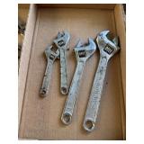 SMALL ADJUSTABLE WRENCH COLLECTION