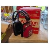 1981 WINSTON RACING HEADPHONES IN BOX