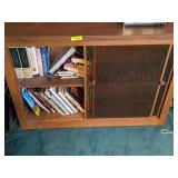 BOOK CABINET WITH BOOK COLLECTION