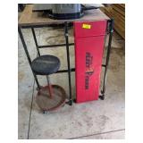 ROLLING SHOP STOOL & CREEPER