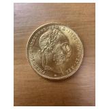 1892 20FRANCS GOLD COIN