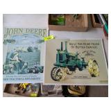 2 METAL JOHN DEERE WALL SIGNS