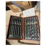 VINTAGE IRWIN HOLE AUGER SET WITH TAPER ENDS