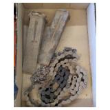 LOG WEDGES & ROLLER CHAIN