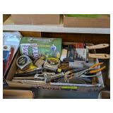TAPE MEASURES, PLIERS, PAINT BRUSHES, AND MORE
