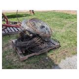PALLET OF WIRE FENCING