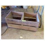 ANTIQUE SUNKIST ORANGES WOOD CRATE