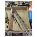 4 PIECE PRY BAR SET