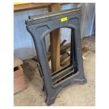 2 PLASTIC SAWHORSES