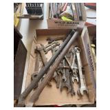 ASSORTED OPEN ENDED WRENCHES